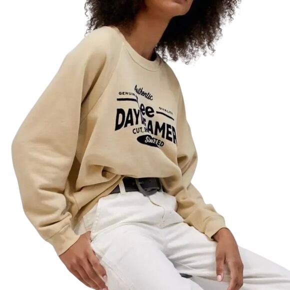 DAYDREAMER x LEE Genuine Quality Sweatshirt in Khaki Size M New w/ Tag MSRP $120 - Picture 11 of 16